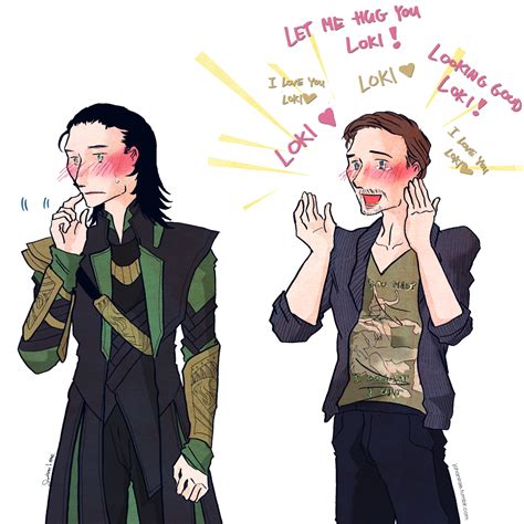 "Brother what is it," Ask Thor softly, trying to adjust his eyes to the dark properly. . Avengers meet tva loki fanfiction